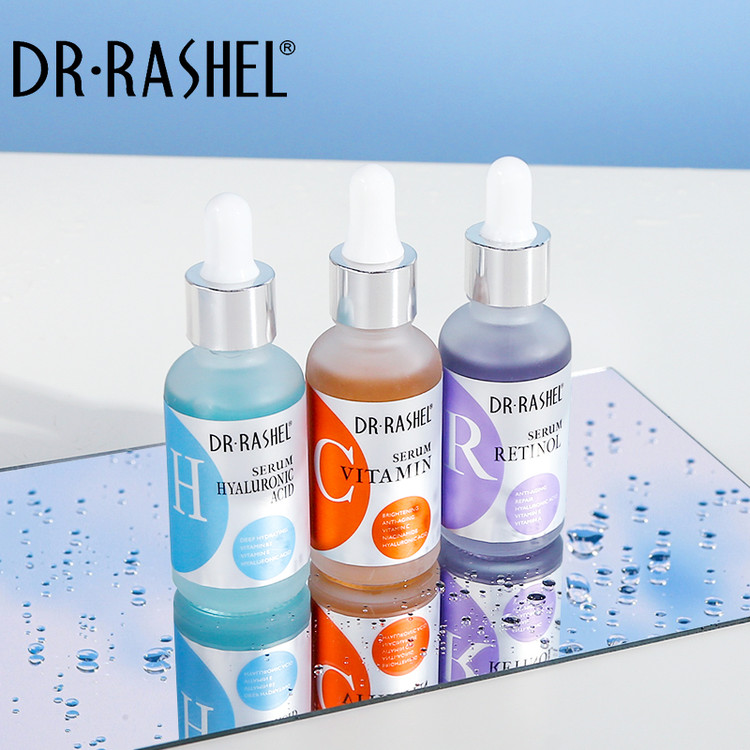 پک سرم های صورت ( پک 3 تایی ) دکترراشل حجم3×30 (90میل) DR(ارسال رایگان)