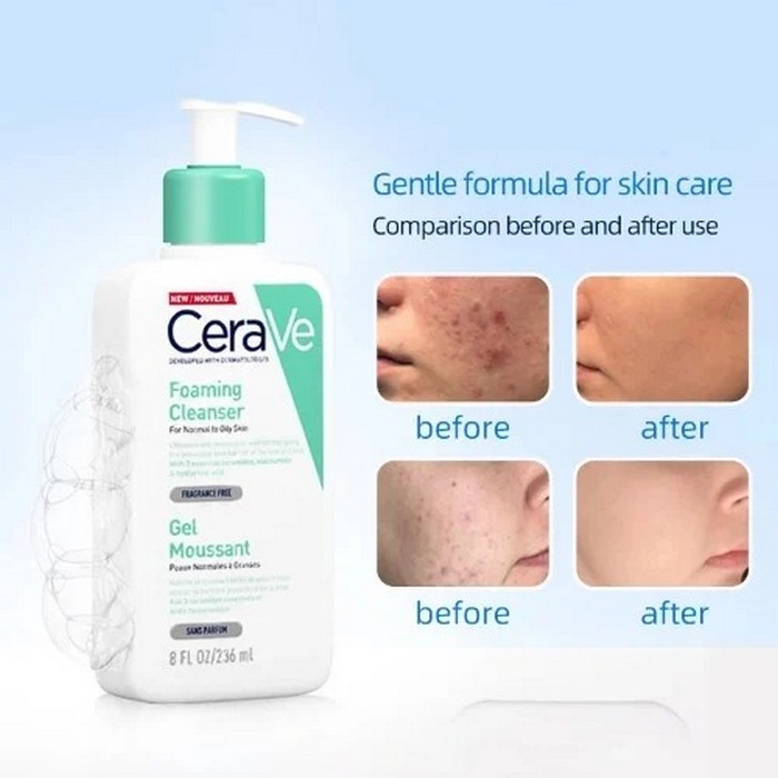 فوم شوینده سراوی CERAVE پوست نرمال تا چرب حجم 236 میل(ارسال رایگان)