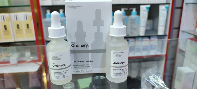 پک سرم نیاسینامید و هیالورونیک اسید اوردینری بسته دوتایی The Ordinary