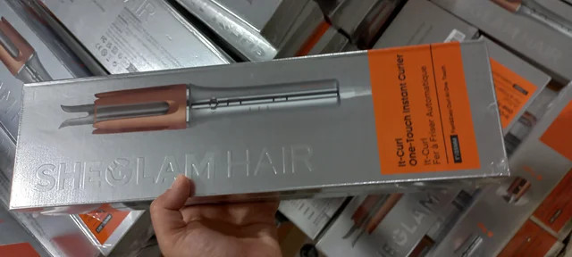 دستگاه کرلی شیگلم Sheglam اصلی سایز 25MM ضمانت اصالت کالا مدل سه شاخه صورتی اصل (ارسال رایگان)