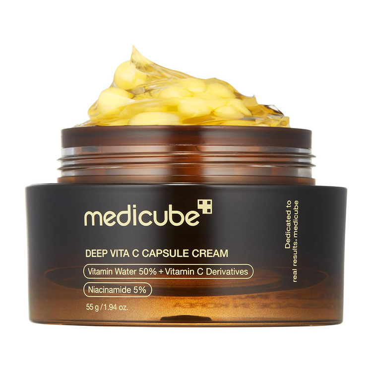 کرم کپسولی ویتامین سی مدیکیوب Medicube مدل Deep Vita C
